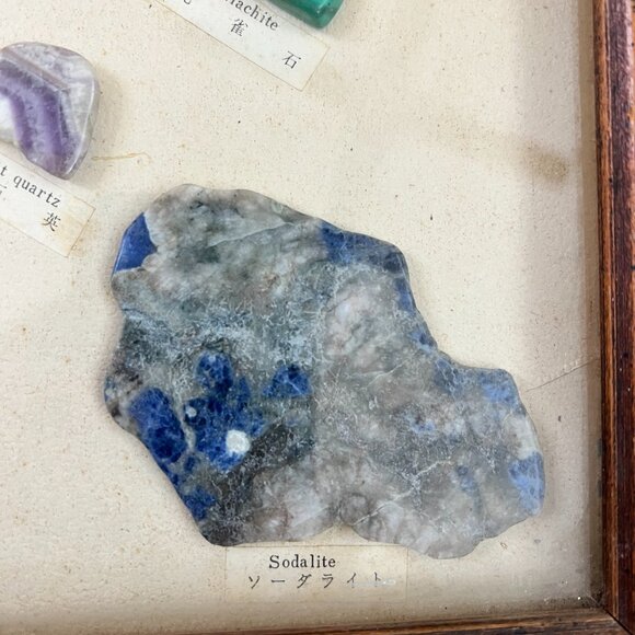 Vintage Mounted Rocks, Gemstones and Minerals Collection - Picture 11 of 15